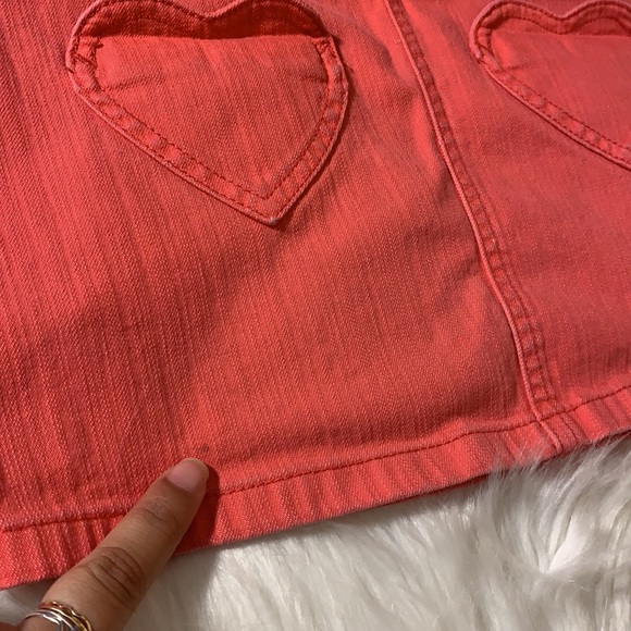❌SOLD❌Mini Boden Hot Pink Denim Overall Skirt - Picture 9 of 9
